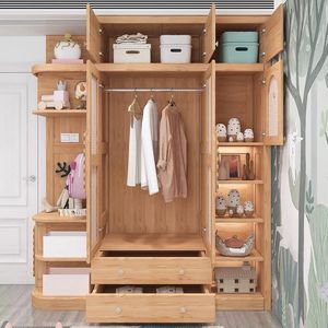 <span class=keywords><strong>Armadio</strong></span> su Misura <span class=keywords><strong>con</strong></span> Design Semplice e Moderno in Legno <span class=keywords><strong>per</strong></span> Camera da Letto dei Bambini <span class=keywords><strong>con</strong></span> Porta Scorrevole - Product Image 4