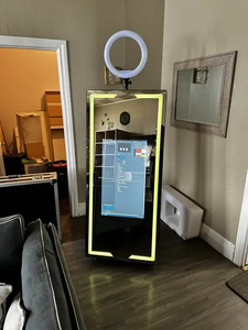 Thông minh 65 inch màn hình gấp gương Selfie ảnh gian hàng máy 32in 43 trong gương ảnh gian hàng Instagram 2024 với phương tiện truyền thông xã hội - Product Image 5