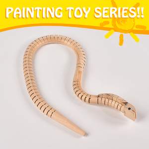 Đồ chơi rắn gỗ <span class=keywords><strong>2025</strong></span> con cho trẻ em, trò chơi xếp hình rắn gỗ giáo dục, đồ chơi gỗ thông sáng tạo cho trẻ em - Product Image 6