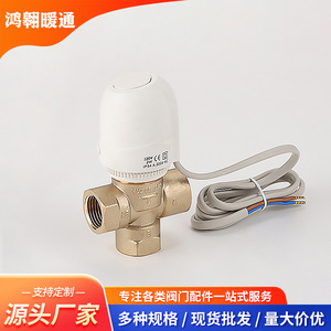 Válvula Termostática Unidireccional de Latón Resistente a la Corrosión con Rosca Interna DN15/DN20/DN25 para Calefacción por Suelo Radiante, Sistemas HVAC Duraderos para el Hogar - Product Image 3