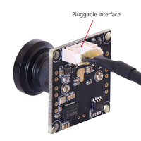 Módulo de Cámara Industrial USB con Visión Nocturna Starlight HD de 1080P, IMX291, 5mm, 60 sin Distorsión, Montaje M12, Compatibilidad con Múltiples SO