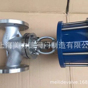 Válvula de Cierre Neumática J641H, Conexión de Brida, Tapa de Acero al Carbono, Temperatura Normal, Aplicación General - Product Image 3