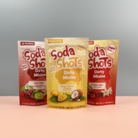 Food Grade Heatseal Zip Lock Maatwerk Ananas Mango Kokosnoten Droog Fruit Voedsel Pakket Doypack Zakje