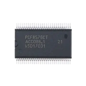 IC SSOP-56 PCF8576CT 40x4 LCDドライバーI2Cインターフェイス100% オリジナル電子部品