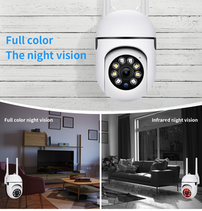 กล้องวงจรปิดรุ่นใหม่ A7 WiFi 1080P HD สีเต็มรูปแบบ มุมมอง 360 องศา กล้องไร้สายในร่มและกลางแจ้ง - Product Image 6