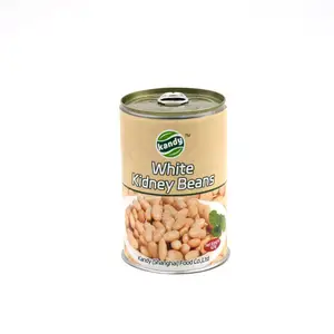7113# Wholesale Food Grade Recyclable 425g Empty Tin Can For Food Canned Food Canned White Kidney Beans