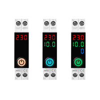 Disjoncteur miniature intelligent Tuya WiFi 1-63A AC 230V avec contrôle à distance et surveillance de la consommation en temps réel