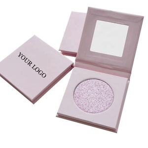 Palette de surligneur végétalien de maquillage à paillettes avec logo personnalisé marque privée longue durée poudre libre <span class=keywords><strong>illuminateur</strong></span> - Product Image 1