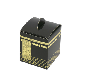 Décorations de l'Aïd Moubarak 2025, Ramadan, Hajj, impression dorée, cadeaux islamiques, boîtes de <span class=keywords><strong>la</strong></span> <span class=keywords><strong>Kaaba</strong></span>, livraison directe - Product Image 2