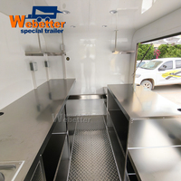 Webetter Carritos Foodtruck, restaurant mobile, remorque de restauration entièrement équipée, bar à snacks et café, camion de restauration rapide avec cuisine complète