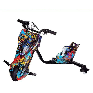 <span class=keywords><strong>Crazy</strong></span> <span class=keywords><strong>Cart</strong></span>, Scooter Eléctrico de 36V con 3 Ruedas para Niños, con Función de Derrape - Product Image 4