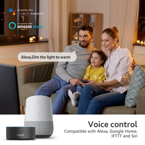 Luz <span class=keywords><strong>de</strong></span> techo inteligente LED RGB moderna Compatible con <span class=keywords><strong>Alexa</strong></span> y Google Home, aplicación Wifi a todo color, Control <span class=keywords><strong>de</strong></span> voz, pantalla blanca para sala <span class=keywords><strong>de</strong></span> estar - Product Image 4