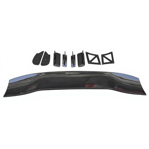 สปอยเลอร์หลังคาร์บอนไฟเบอร์ทรง JS สำหรับ Civic รุ่นที่ 8 ปี 2006-2011 - Product Image 1