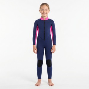 Traje de <span class=keywords><strong>Neopreno</strong></span> de 2mm para Bebés Niñas, Mangas Largas y Piernas Largas, para <span class=keywords><strong>Surf</strong></span>, Buceo y Snorkel - Product Image 2