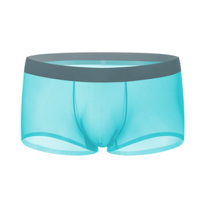 Popolare Intimo Trasparente Sexy da <span class=keywords><strong>Uomo</strong></span>, Slip Estivi in Seta Ghiaccio Senza Cuciture, <span class=keywords><strong>Boxer</strong></span> da <span class=keywords><strong>Uomo</strong></span> - Product Image 3