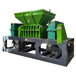 large shredding machine yuan tong factory direct sales very good double shaft shredder machine