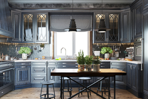 Fabriek Directe Verkoop Custom Houten Keukenkasten Van Hoge Kwaliteit En Bestseller Voor Residentiële Commerciële Home Restaurant Villa