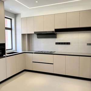Modular Modern Furniture Luxury Kitchen <b>Cabinet</b> <b>Wood</b> Countertop Kitchen Granite Countertops Kitchen - Product Image 1