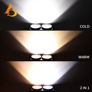 Fabrication professionnelle de projecteurs de scène à LED COB 200W à lumière blanche chaude et froide - Product Image 3