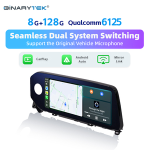 مشغل دي في دي للسيارة لكزس إي إس 2021-2022، شاشة 12.3 بوصة بنظام أندرويد 13 مع واجهة كاربلاي لاسلكية وأندرويد أوتو من بيناريتك - Product Image 3