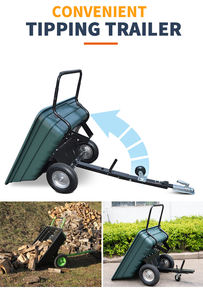 Remorquage de polymère derrière le chariot de décharge/pivot pour des remorques de <span class=keywords><strong>moto</strong></span> et d'ATV - Product Image 3