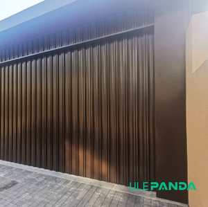 Alliage d'aluminium Nouvelle <span class=keywords><strong>porte</strong></span> de <span class=keywords><strong>garage</strong></span> automatique combinée noire pour villa <span class=keywords><strong>Porte</strong></span> de <span class=keywords><strong>garage</strong></span> moderne - Product Image 6