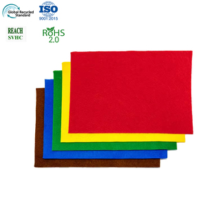 Kit de bricolage 100% polyester, feuilles de <span class=keywords><strong>feutre</strong></span> non tissé imprimées, légères, écologiques, multicolores, aiguilletées - Product Image 2