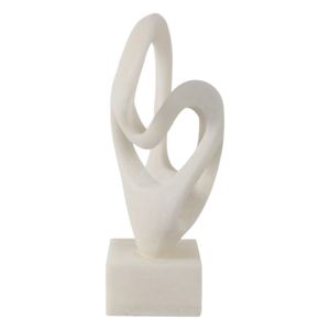 Scultura astratta in poliresina, statua d'arte moderna per decorazioni per la casa, soggiorno, ufficio, bagno, ornamenti per scaffali - Product Image 3