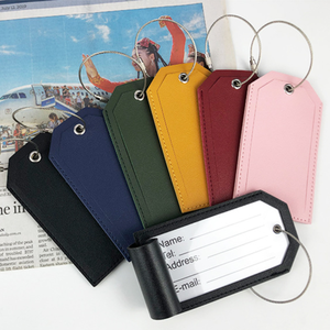 Cordón de Metal Personalizado con Etiqueta de Cuero PU para Identificación, Resistente al Agua, Duradero, con Opción de Logotipo - Product Image 2