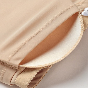 Faja Moldeadora Antideslizante para <span class=keywords><strong>Mujer</strong></span>, con Relleno para Realce de Glúteos, Efecto Levantamiento de Cadera, Bragas Tipo Bóxer de Poliéster Delgadas y Anchas para Moldear la Cadera, ODM - Product Image 4