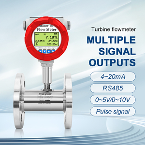 High Precision Digital <strong>Turbine</strong> Flow Meter Tri Clamp Water Vegetable Oil Flow Meter With Pulse RS485 4-20Ma Output - Product Image 5