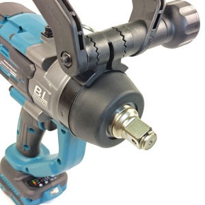 Pour clé à chocs sans fil <span class=keywords><strong>Makita</strong></span>, ensemble complet avec deux batteries, chargeur rapide, mallette, poignée auxiliaire, outil industriel robuste, vente en gros - Product Image 3