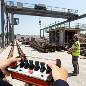 High Precision Stable Signal Handheld Industrial Wireless <b>Remote</b> <b>Control</b> Long Transmission Distance For Overhead <b>Crane</b> Heavy Eng - Product Image 1