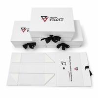 Boîte cadeau magnétique avec logo personnalisé pour les événements, les kits de relations publiques et les emballages de cadeaux promotionnels