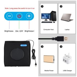 Nuovo arrivo anello pieghevole portatile da 25cm luce 12 colori fondali foto Studio Lightbox Softbox Photobox comodo accessorio