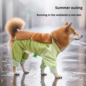 מכנסי פוליאסטר קטנים לכלבים, עמידים לאבק, עמידים למים, עמידים בפני שתן, עמידים בפני לכלוך, כיסויי רגליים להליכה בחוץ לכל עונות השנה - Product Image 3