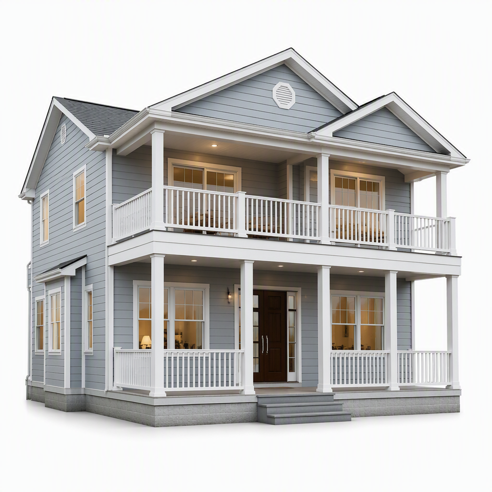Luxury Prefabricated Container Mansion Multi-Container Combination 4 ...