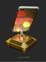 Meja Putar 360 Derajat ABS USB Charging untuk Perhiasan, Jam Tangan, Cincin, Ponsel, Video Shooting, Display, Live Selling, Kapasitas Beban 300-500g