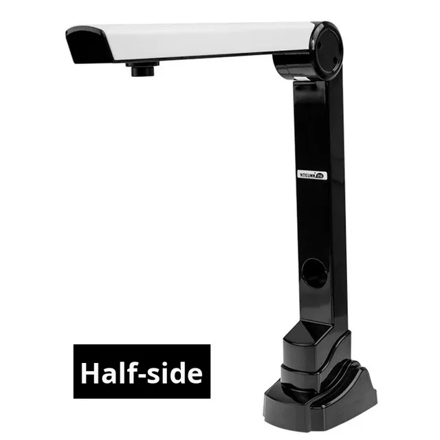 8MP High Definition A4 Document Camera Book Scanner, USB CMOS Portable Visualizer for Office Education ID Card Scanning OCR