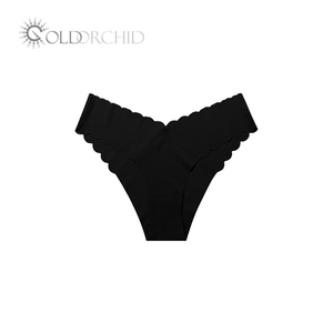 2025 nuevas bragas multicolores con cintura en <span class=keywords><strong>V</strong></span> para mujer, ropa interior Sexy de tiro bajo sin costuras para mujer, bragas de uso diario - Product Image 3