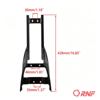 Anschraubbarer Aluminium-Legierung Hinterer Hilfsrahmen Heckrahmen-Baugruppe Aftermarket Fahrgestell-Teile-Kit für SurRon Light BeeX Elektro-Dirtbike