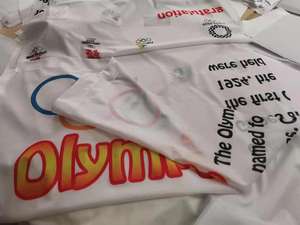 DIN4102 B1 retardante de fuego 110gsm de la bandera de tela - Product Image 4