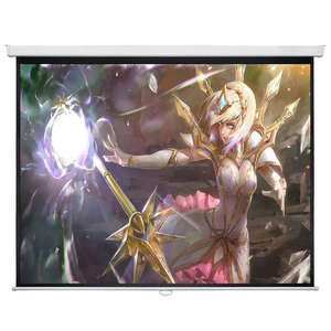 Caja cuadrada baja pantalla de proyección de <span class=keywords><strong>pared</strong></span> y techo pantallas <span class=keywords><strong>proyector</strong></span> 106" 16:9 - Product Image 1