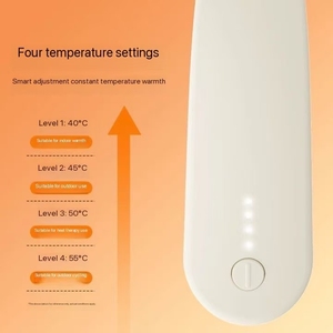 Neck Warmer Portable Gift Neck Warmer Winter Winter Girl Gift Mini Wearable Outdoor <b>Heating</b> Scarf - Product Image 5