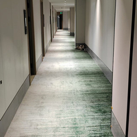 Moquette imprimée de luxe pour couloir d'hôtel, banquet, moquette tuftée en nylon et polypropylène, facile à nettoyer et antidérapante