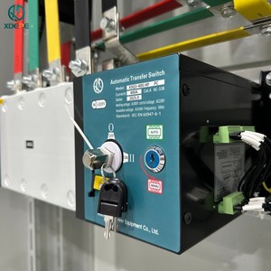 Conjunto XDEPEIRQ-ATS, Interruptor de Transferencia Automática de Doble Potencia de 400A, Tablero de Control ATS, Gabinete Eléctrico Personalizado, Protección IP55 - Product Image 4