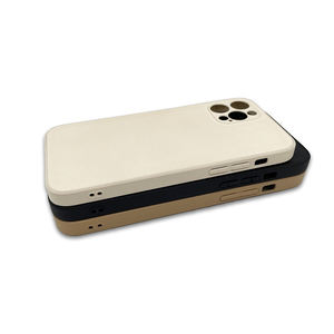 Housse de protection mobile en cuir tpu souple au toucher <span class=keywords><strong>Beige</strong></span> Brown Pebble Litchi pour téléphone portable pour <span class=keywords><strong>iPhone</strong></span> 14 pro max 13 12 <span class=keywords><strong>11</strong></span> XS Max - Product Image 2