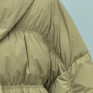 Doudoune matelassée pour femme - <span class=keywords><strong>Manteau</strong></span> d'hiver élégant à capuche avec col écharpe intégré, coupe oversize et chaude - Logo personnalisé - Product Image 5