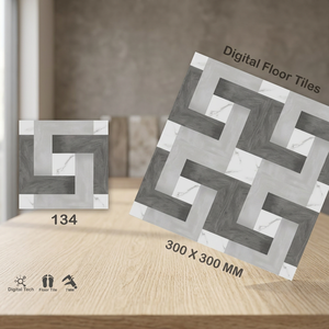 Carreaux de sol/mur en céramique Vistaar, 300x300mm, 400x400mm, briques réfractaires, salle de bain, hall, qualité supérieure - Product Image 5