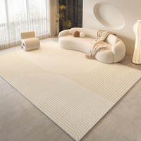 Tapis de salon Wabi-sabi, tapis de chevet de chambre à coucher, moderne, minimaliste, pour canapé, table basse, haut de gamme, subtilement luxueux, résistant aux taches